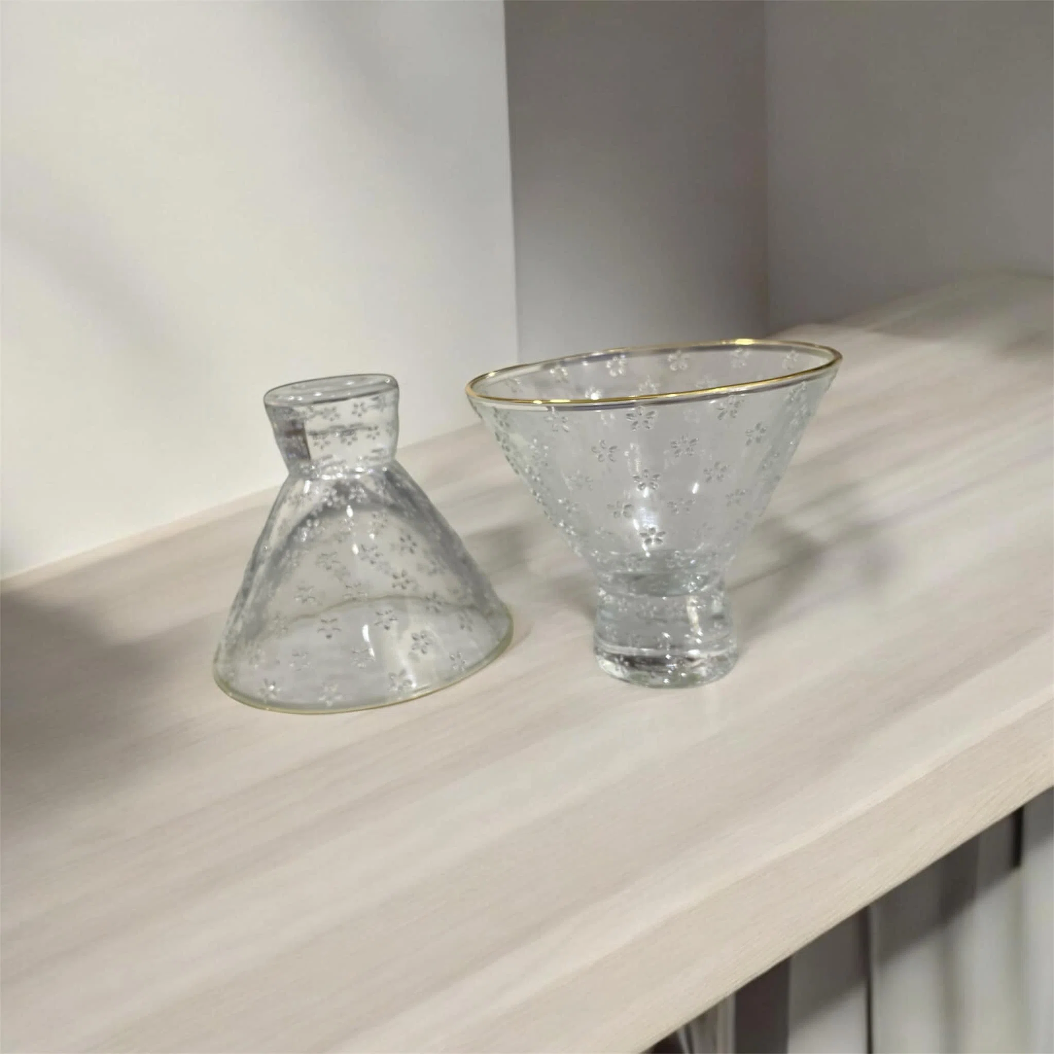 Service à Coupe 6 pièces en verre CUP-KRIMA