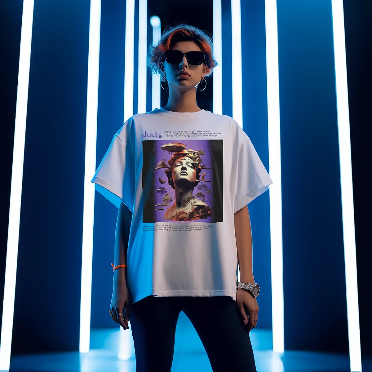 Chaos White T-shirt