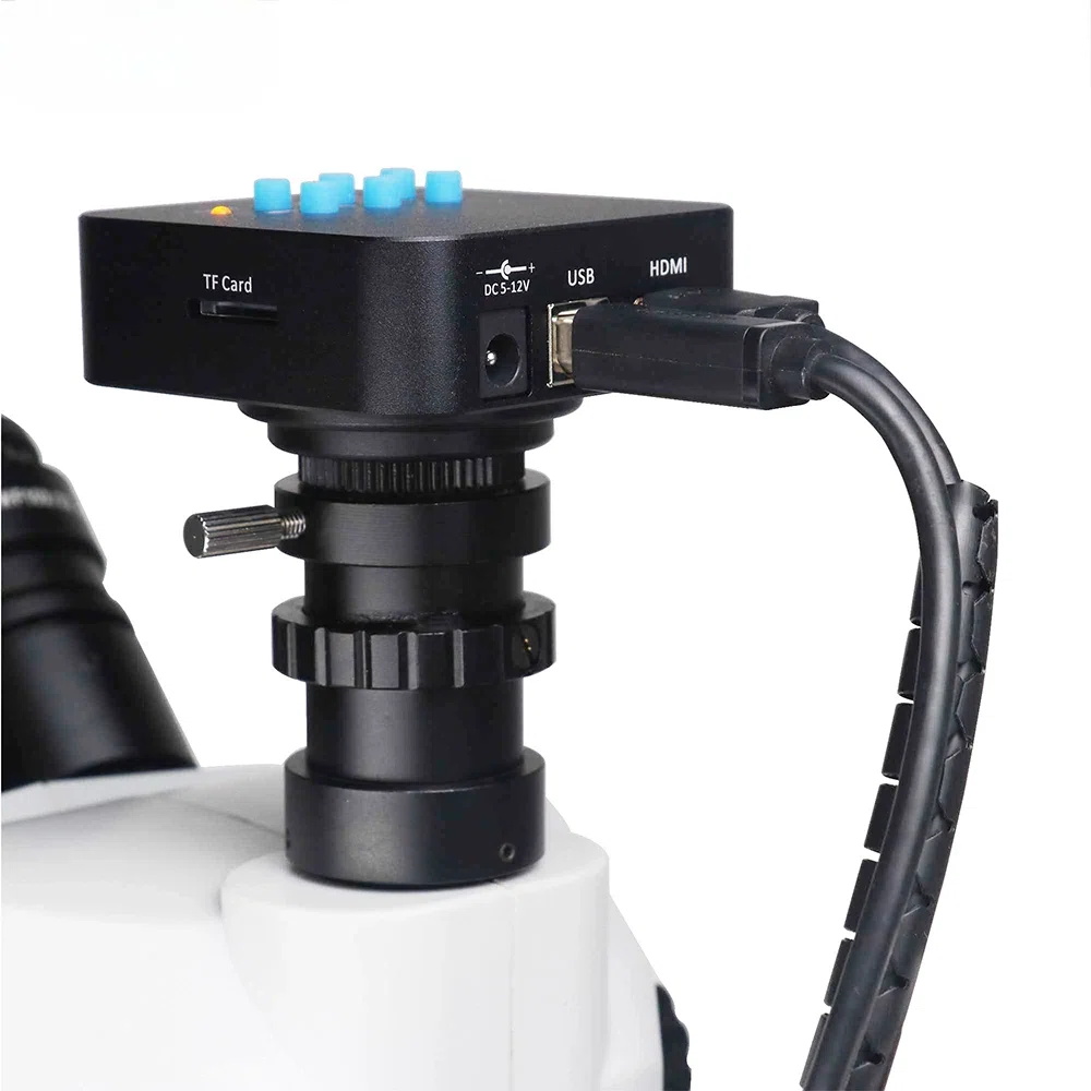 Microscope opératoire dentaire avec caméra 1920*1080P – Grossissement 3.75-22.5X pour chirurgie endodontique