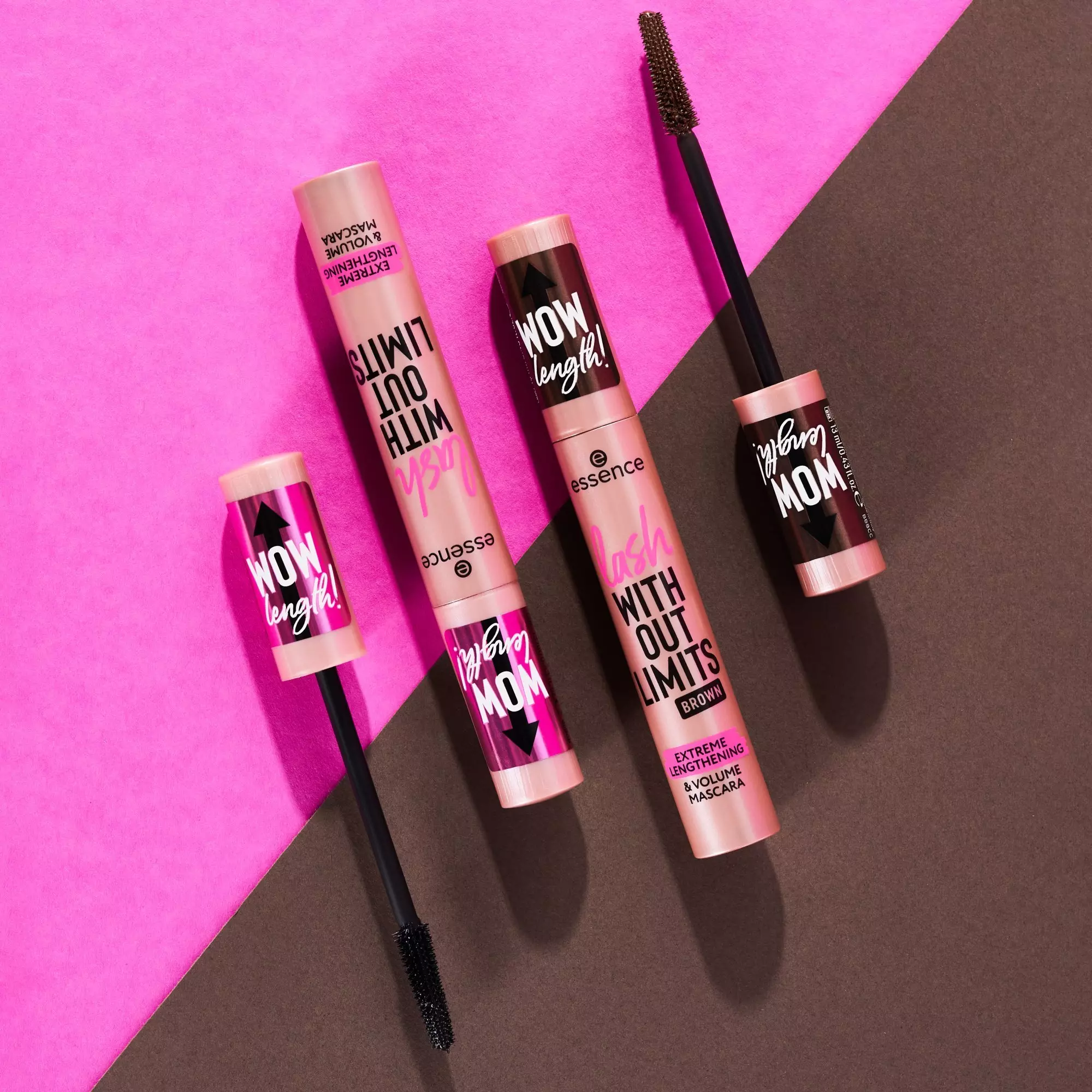 essence - lash WITHOUT LIMITS EXTREME LENGTHENING & VOLUME MASCARA