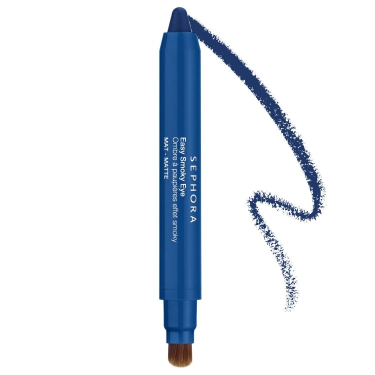 SEPHORA - Easy Smoky Eye – Ombre à Paupières Effet Charbonneux – 01 MIDNIGHT BLUE
