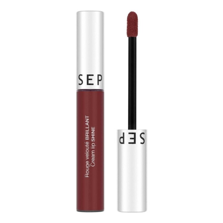 SEPHORA - Cream Lip Shine - Rouge à Lèvres Velouté Brillant - 07 Carmine Elixir