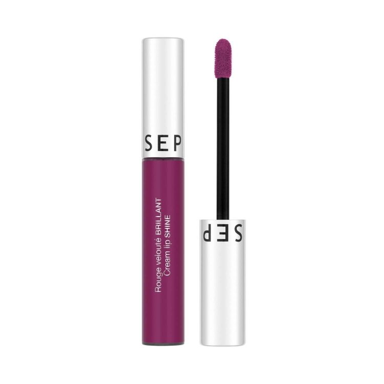 SEPHORA - Cream Lip Shine - Rouge à Lèvres Velouté Brillant - 10 Black Cherry