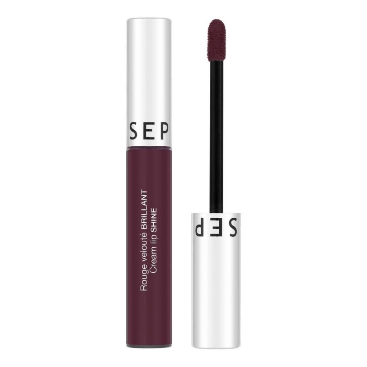 SEPHORA - Cream Lip Shine - Rouge à Lèvres Velouté Brillant - 11 Dark Plum