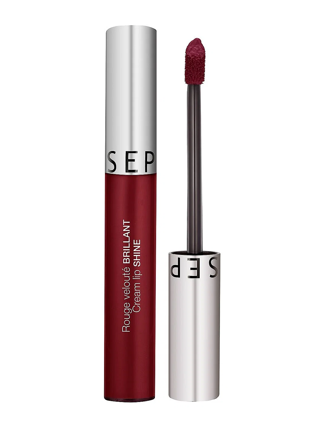 SEPHORA - Cream Lip Shine - Rouge à Lèvres Velouté Brillant - 14 Burgundy Secret