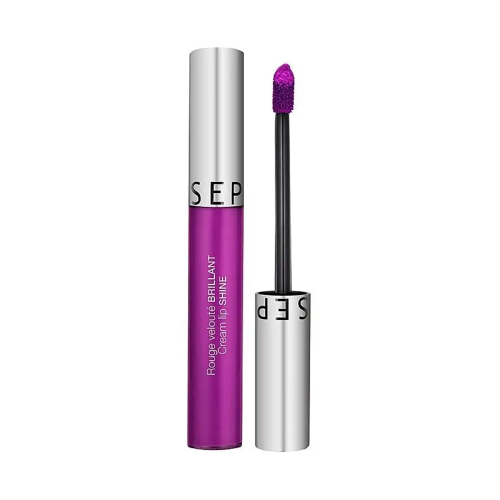 SEPHORA - Cream Lip Shine - Rouge à Lèvres Velouté Brillant - 17 Violet Beat