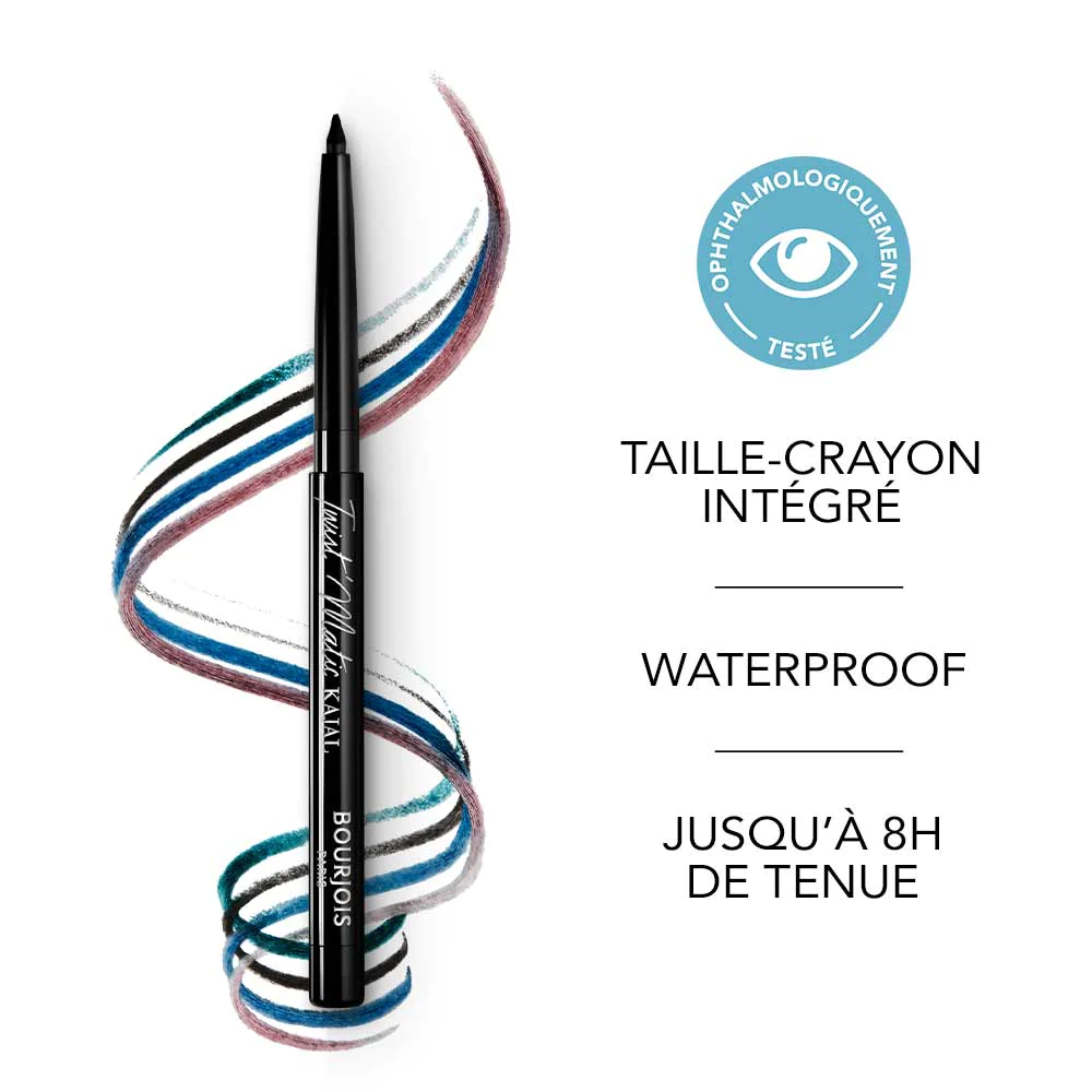 BOURJOIS - Crayon Yeux Twist’matic Kajal 06 MENTH'OUSIASTE