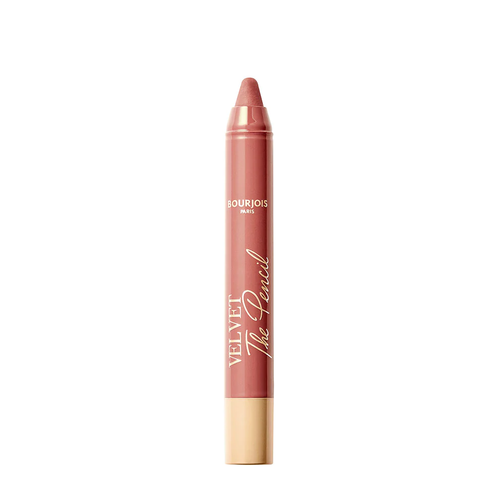 BOURJOIS - Crayon Rouge À Lèvres Velvet The Pencil 01 NUDIFULL