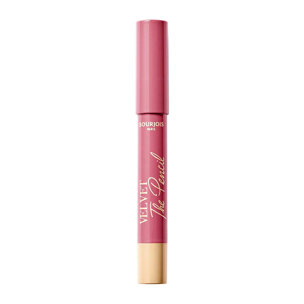 BOURJOIS - Crayon Rouge À Lèvres Velvet The Pencil 02 AMOU-ROSE