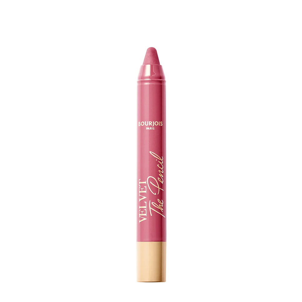 BOURJOIS - Crayon Rouge À Lèvres Velvet The Pencil 02 AMOU-ROSE