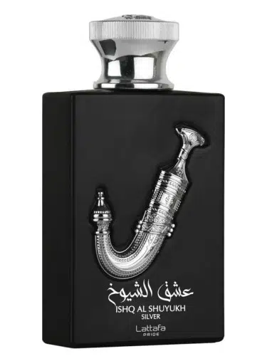 Ishq Al Shuyukh Silver Lattafa Perfumes pour homme 100ml edp