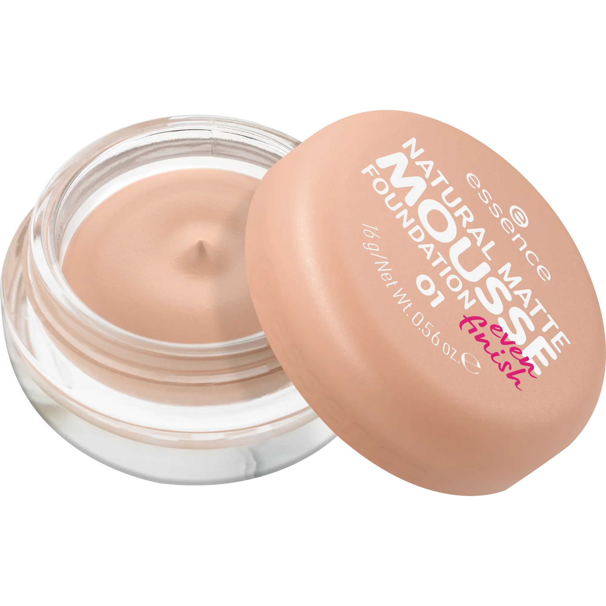 essence - NATURAL MATTE MOUSSE FOUNDATION fond de teint - 01