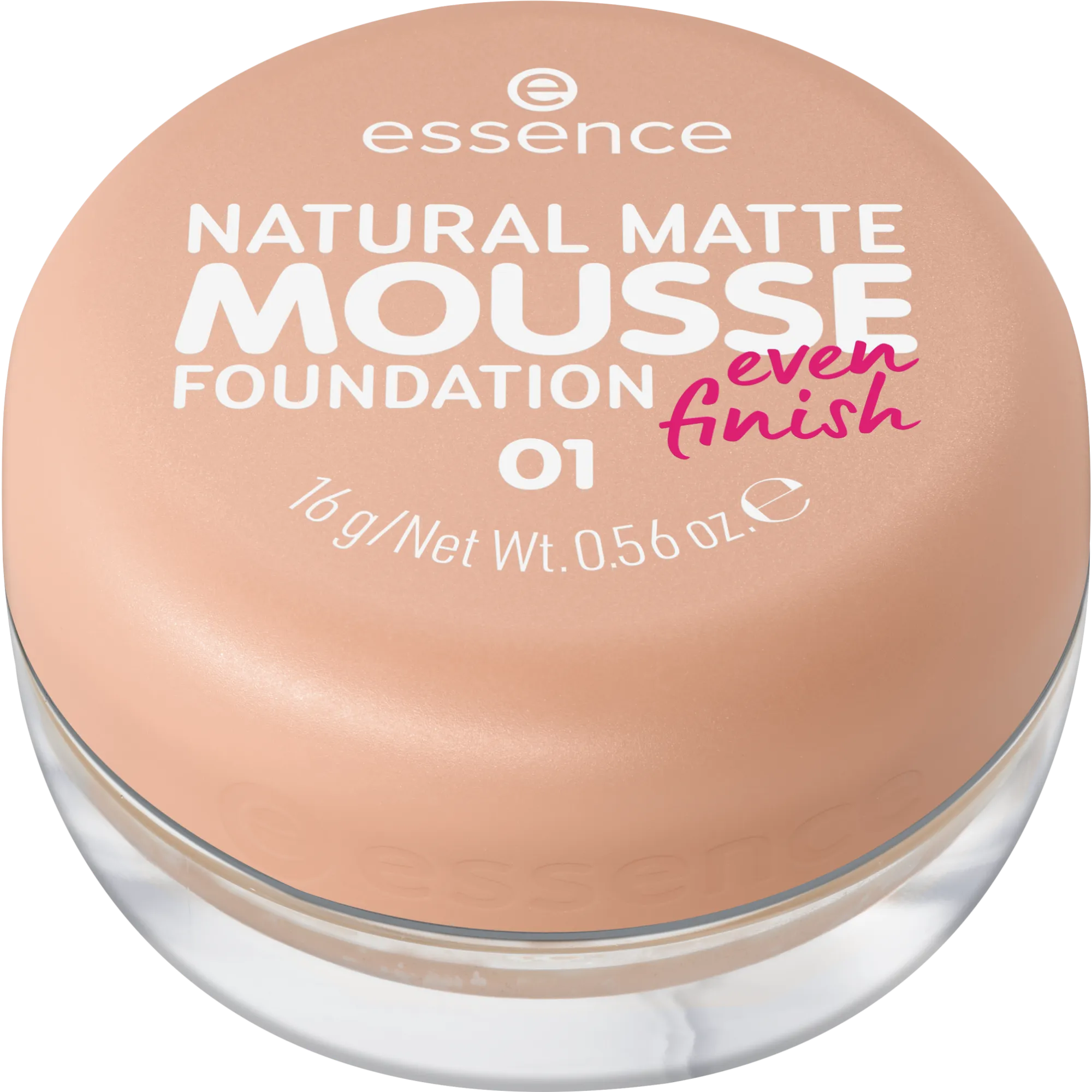 essence - NATURAL MATTE MOUSSE FOUNDATION fond de teint - 01