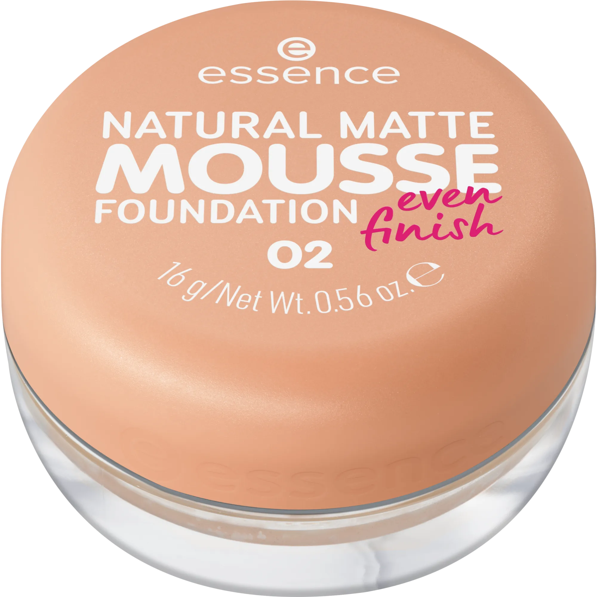 essence - NATURAL MATTE MOUSSE FOUNDATION fond de teint - 02