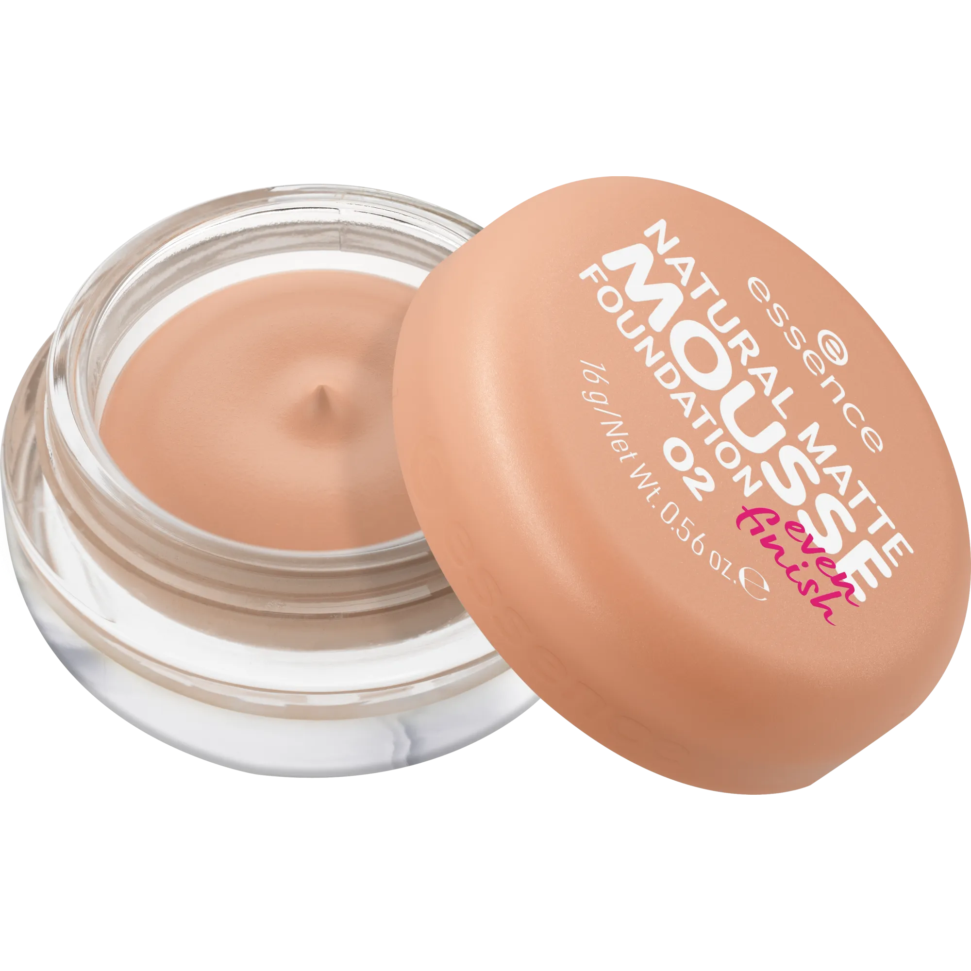 essence - NATURAL MATTE MOUSSE FOUNDATION fond de teint - 02