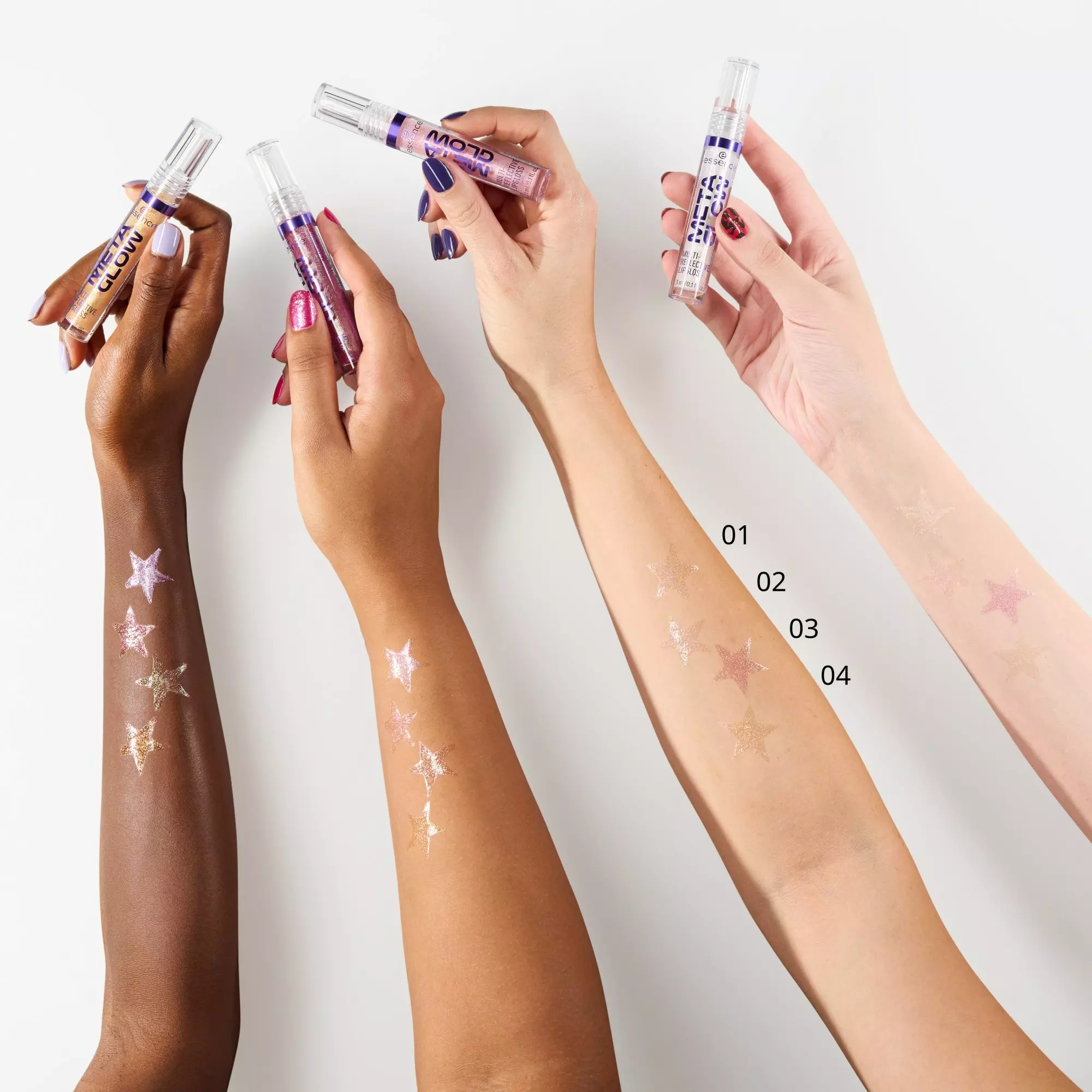essence - META GLOW MULTI-REFLECTIVE LIPGLOSS