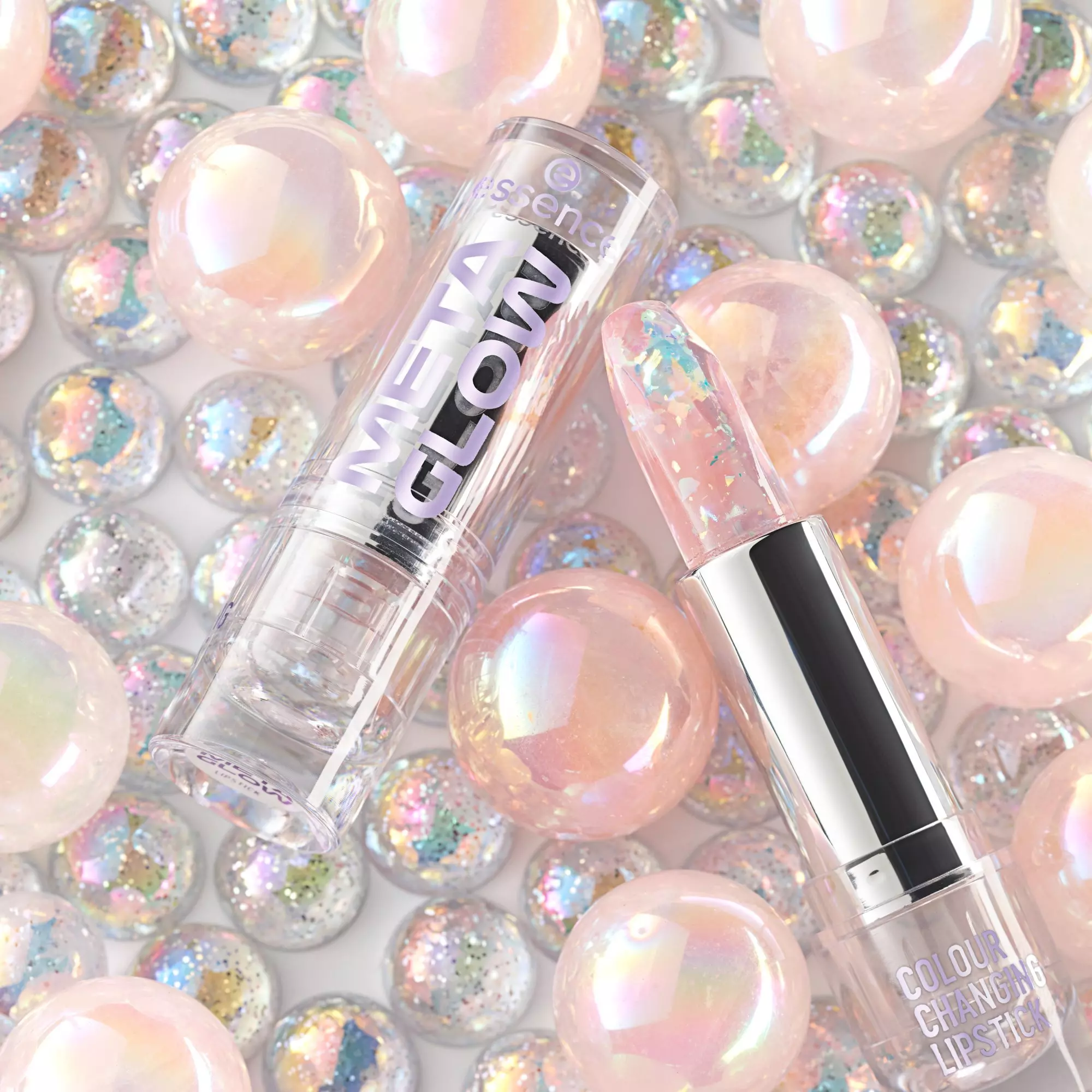 essence - META GLOW COLOUR CHANGING LIPSTICK rouge à lèvres révélateur de couleur