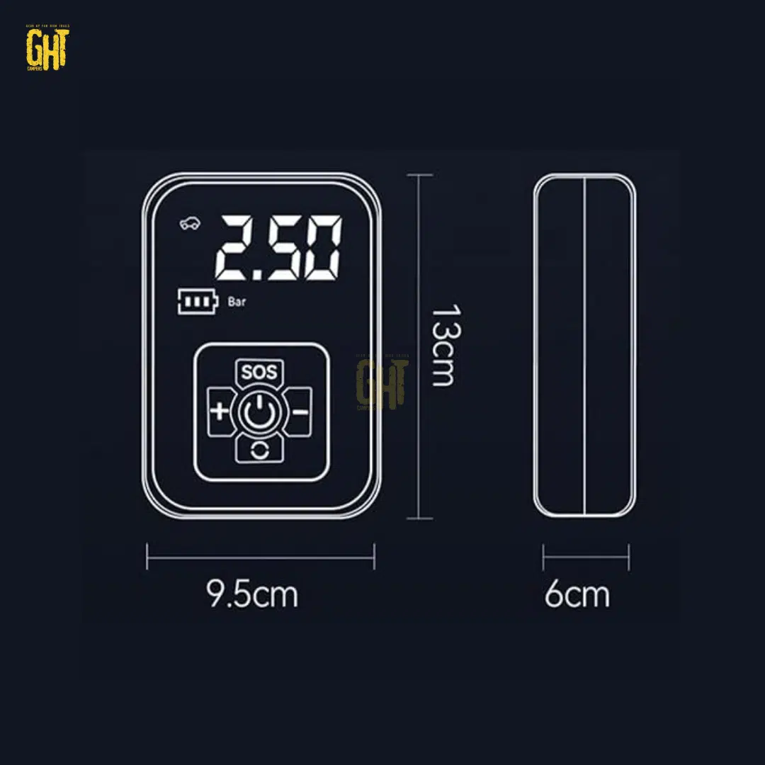Mini Compresseur d’Air Portable Volumétrique