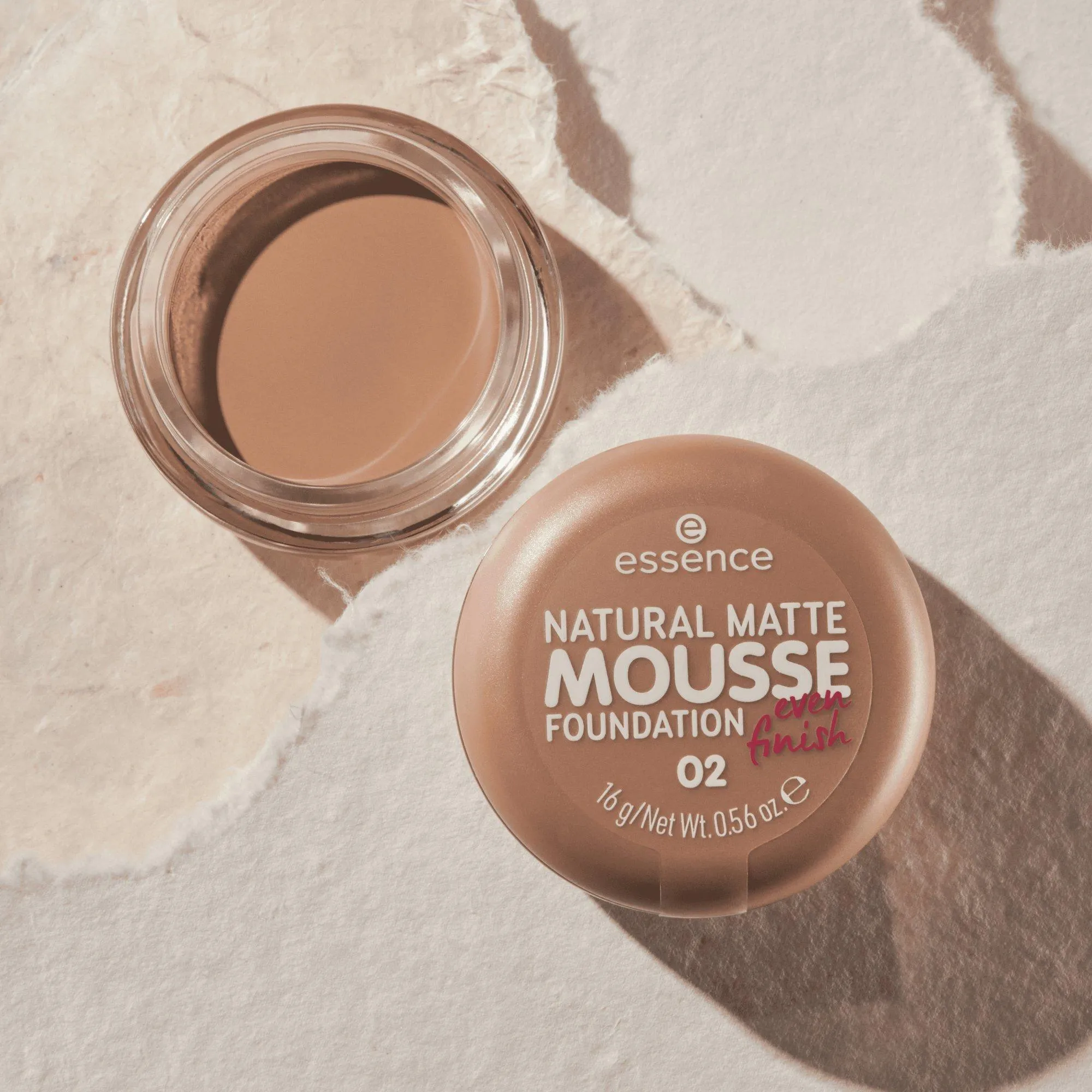 essence - NATURAL MATTE MOUSSE FOUNDATION fond de teint - 02