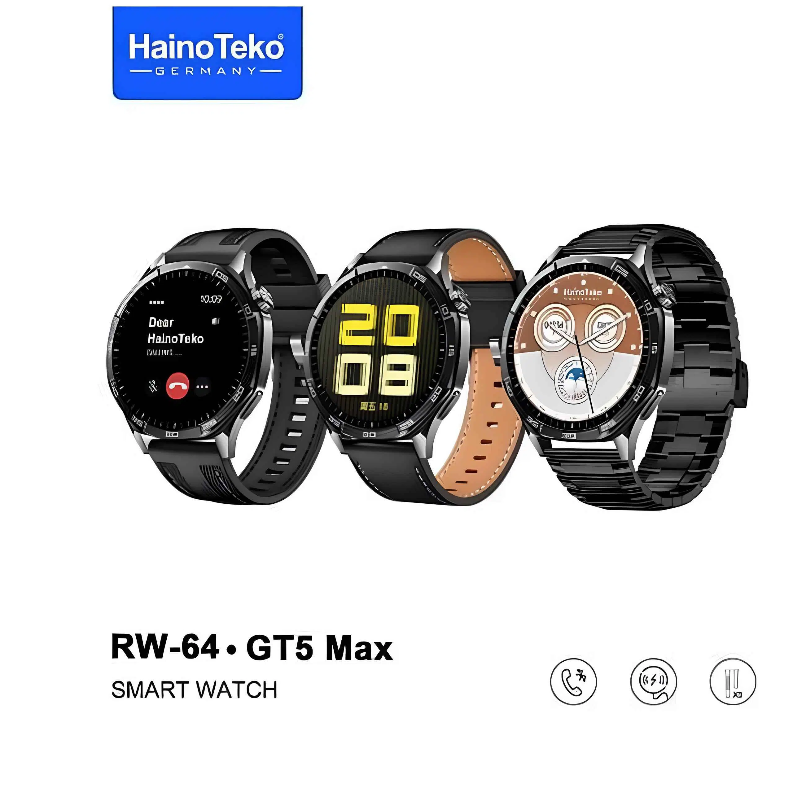 HAINOTEKO Montre connectée GT5 MAX