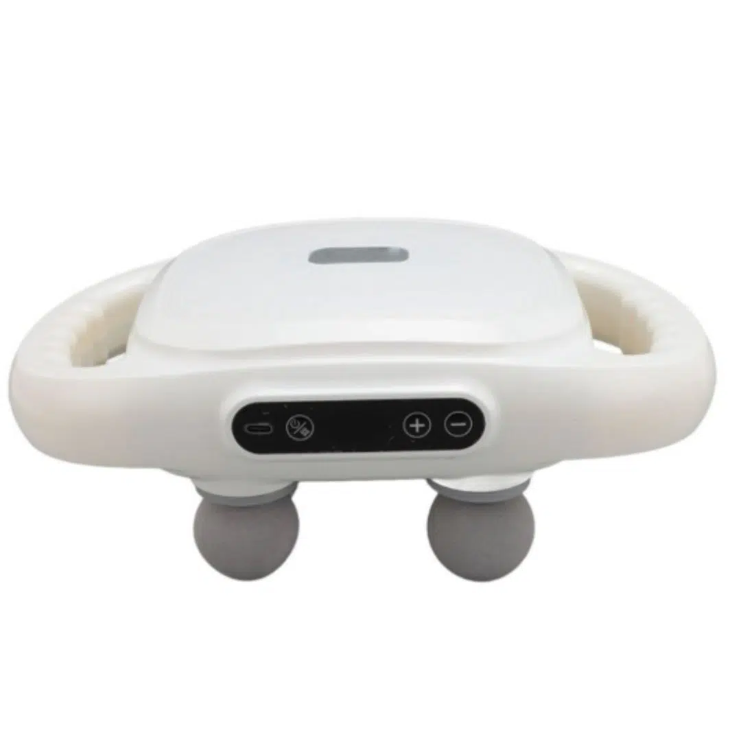 Pistolet de Massage à 4 Têtes pour Tissus Profonds |مسدس تدليك العضلات 4 رؤوس للأنسجة العميقة