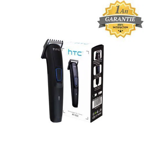 Tondeuse cheveux et barbe HTC Sans Fil -Rechargeable  - Noir