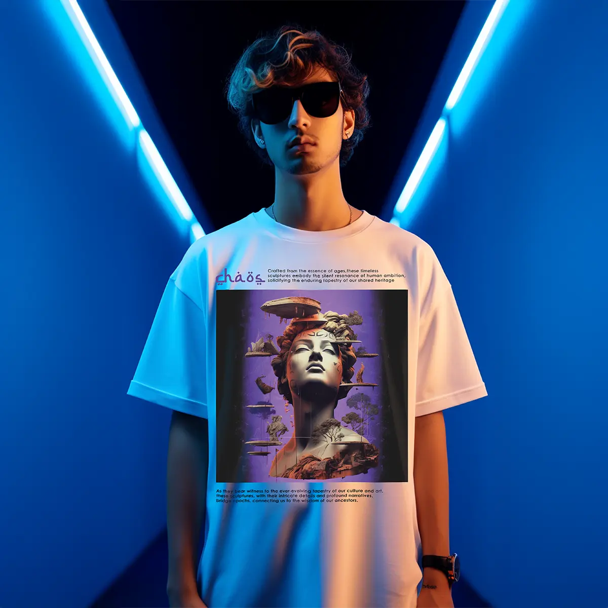 Chaos White T-shirt