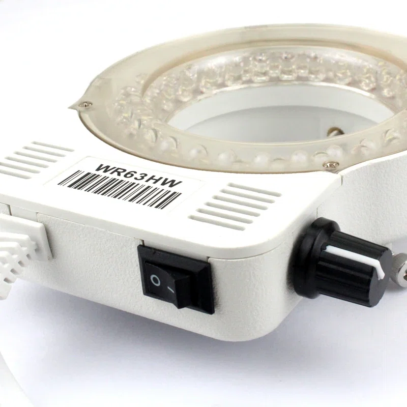 Lampe dAnneau LED pour Microscope Industriel – Éclairage Circulaire Intensif