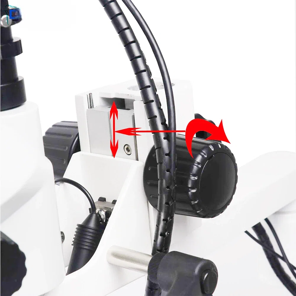 Microscope opératoire dentaire avec caméra 1920*1080P – Grossissement 3.75-22.5X pour chirurgie endodontique