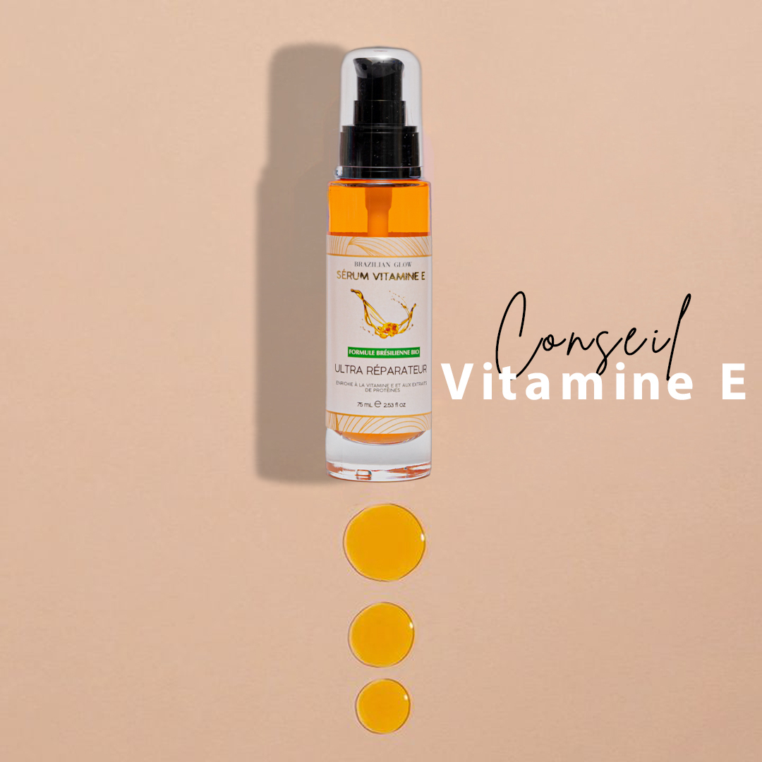 Brazilian Glow - Sérum Vitamine E 75ml Sérum Ultra Réparateur