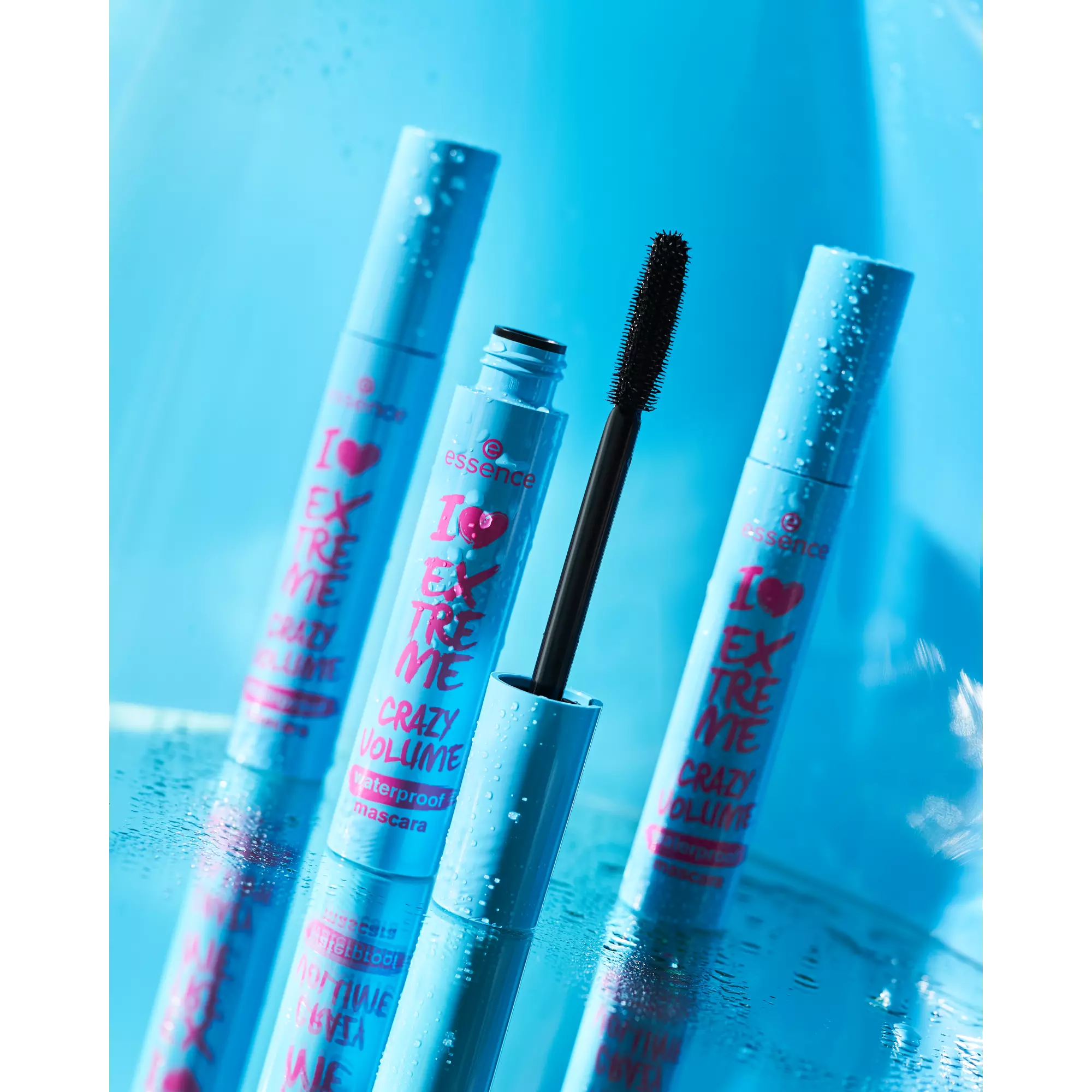 essence - I LOVE EXTREME CRAZY VOLUME waterproof mascara