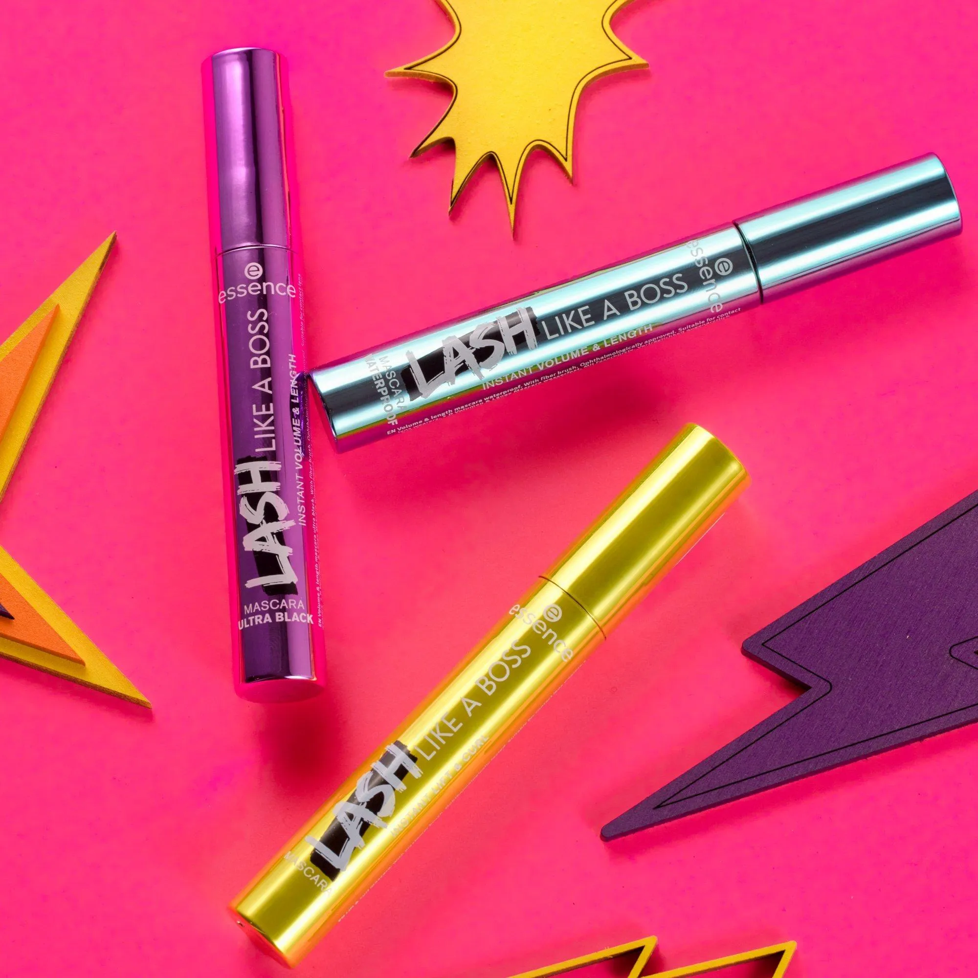 essence - LASH LIKE A BOSS INSTANT VOLUME & LENGTH MASCARA ULTRA BLACK