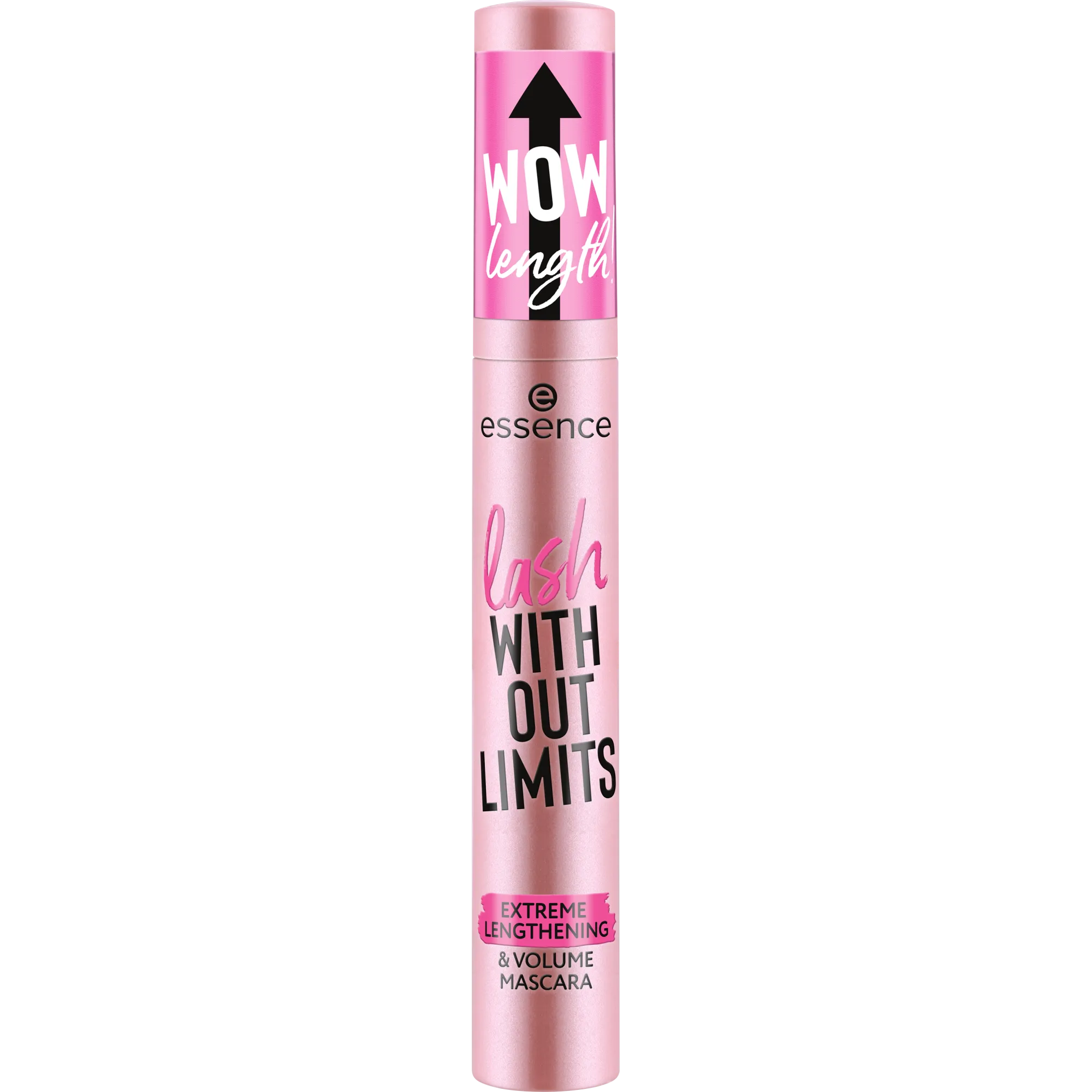 essence - lash WITHOUT LIMITS EXTREME LENGTHENING & VOLUME MASCARA