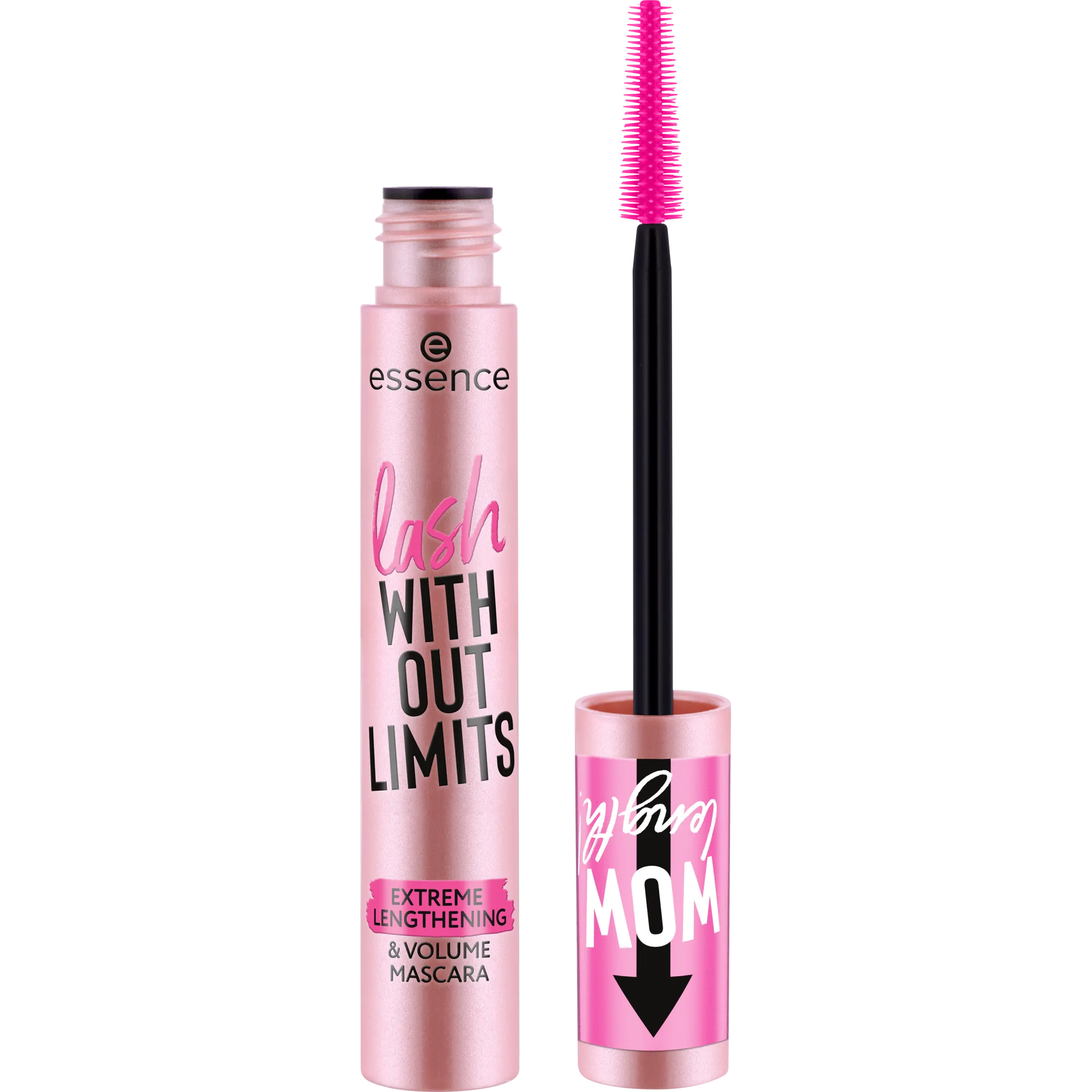 essence - lash WITHOUT LIMITS EXTREME LENGTHENING & VOLUME MASCARA