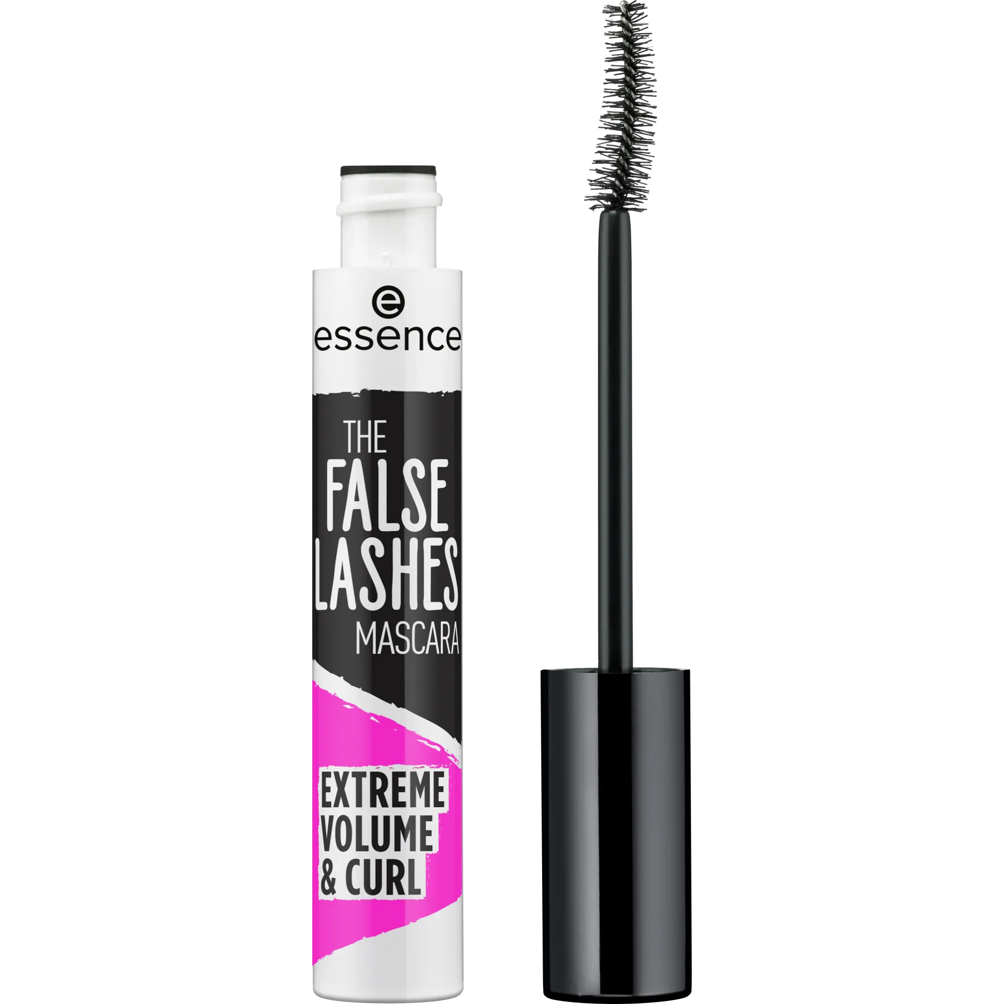 essence - THE FALSE LASHES MASCARA EXTREME VOLUME & CURL volume et courbure extrêmes