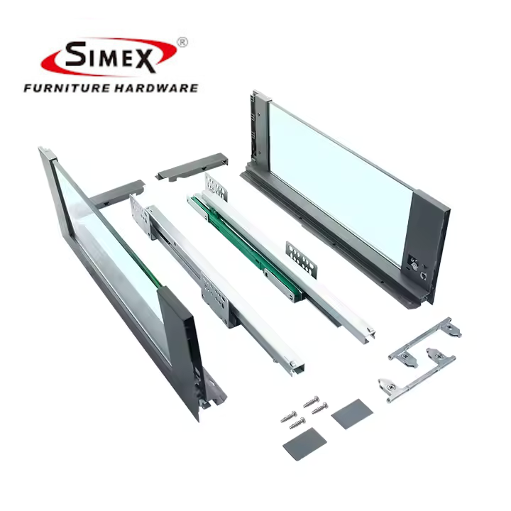 Tendem box verre securise 50 cm