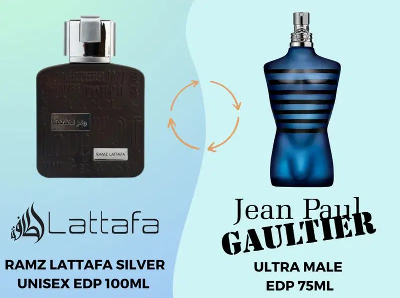 Ramz Lattafa Silver Lattafa Perfumes pour homme 100ML EDP