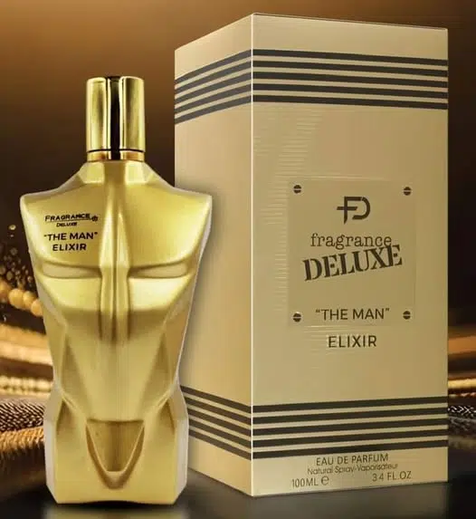 fragrance deluxe the man elixir 100ml edp pour homme