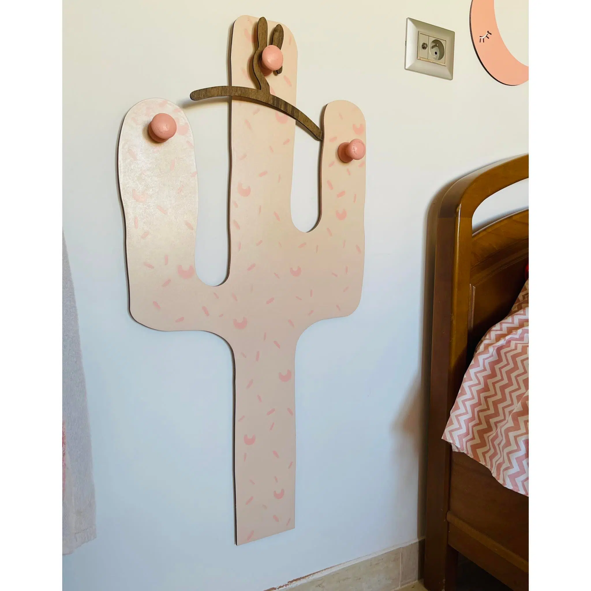 porte manteau cactus