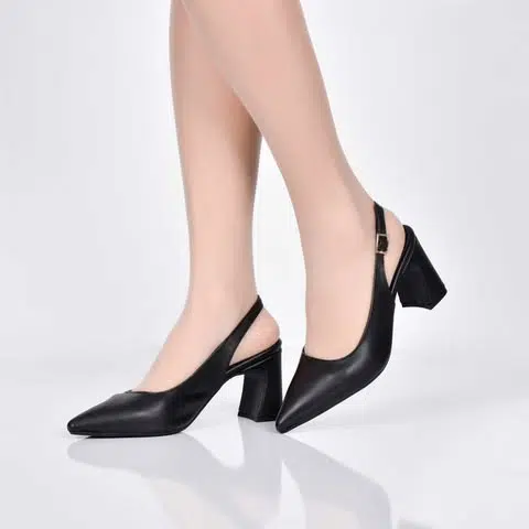 Sandales Femmes en Cuir noir