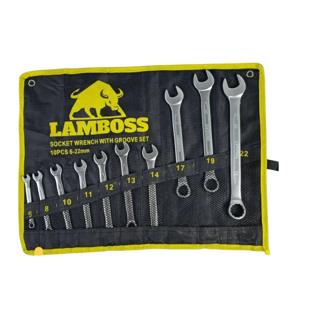 Pack 10 clé fourche 6-22mm