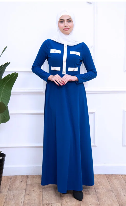 Robe Amira  Voilée