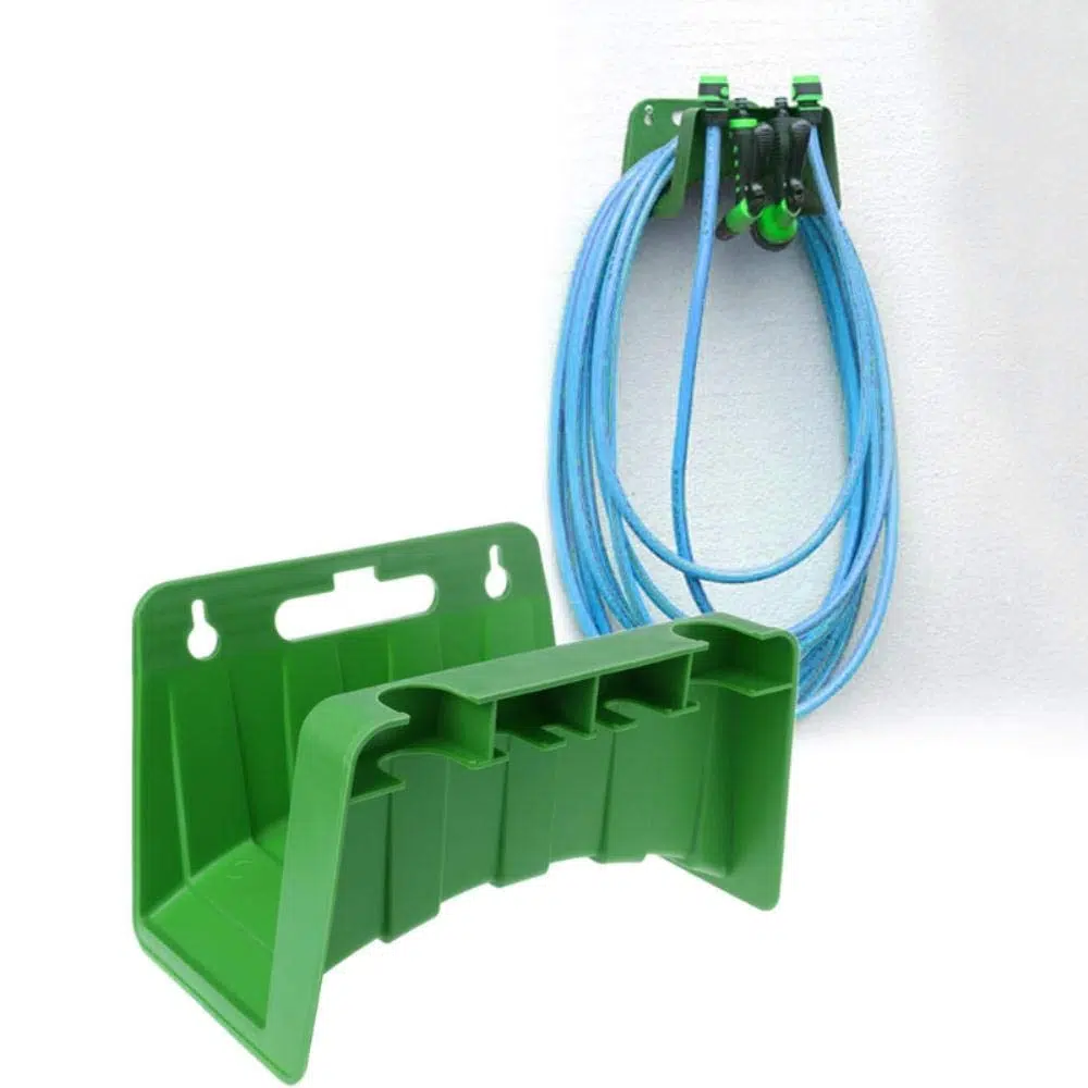 Support tuyau de jardin plastique