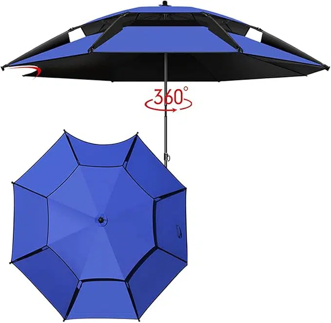 Parasol & Parapluie de Plage Multifonction