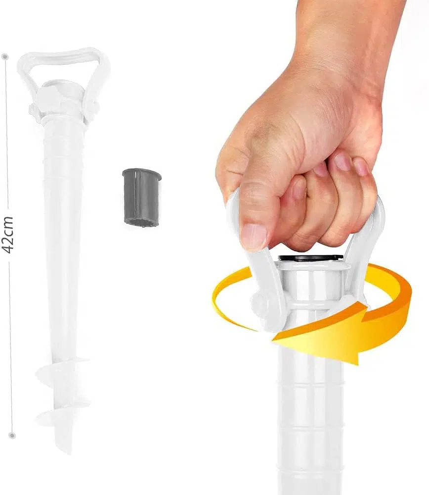 Support de Parasol pour Plage