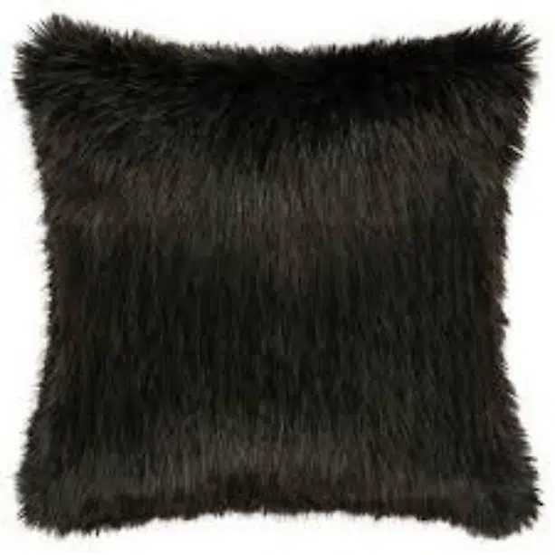 Offre flash Coussin en fourrure synthétique ZARI