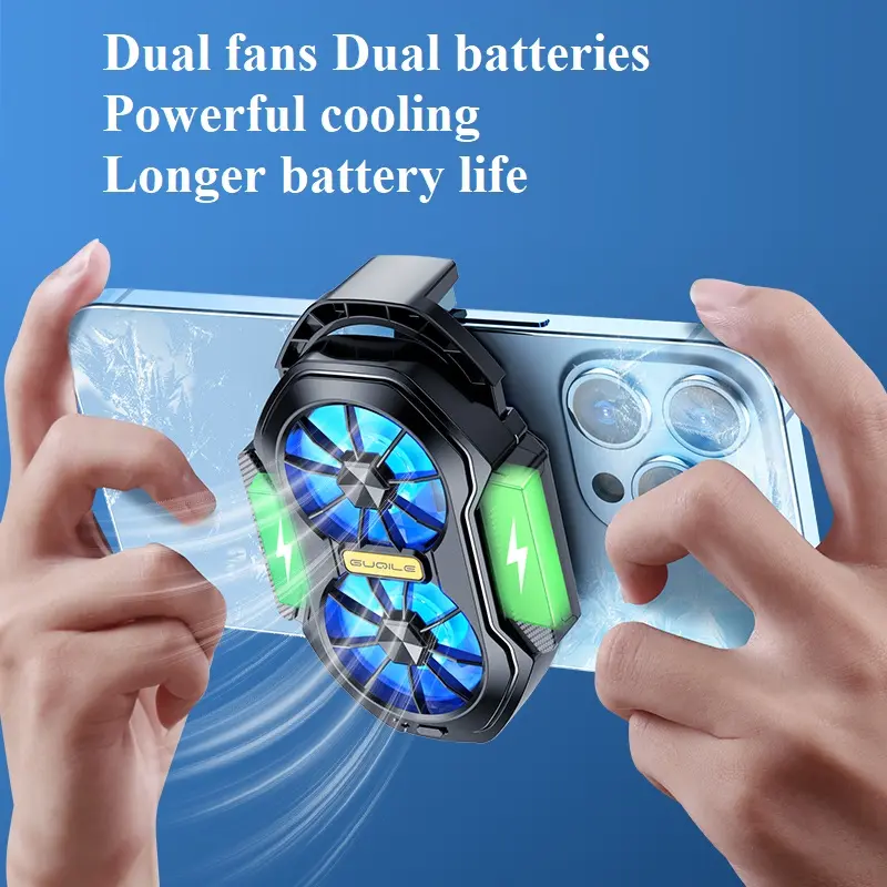 FS01 Smartphone double cooling fan