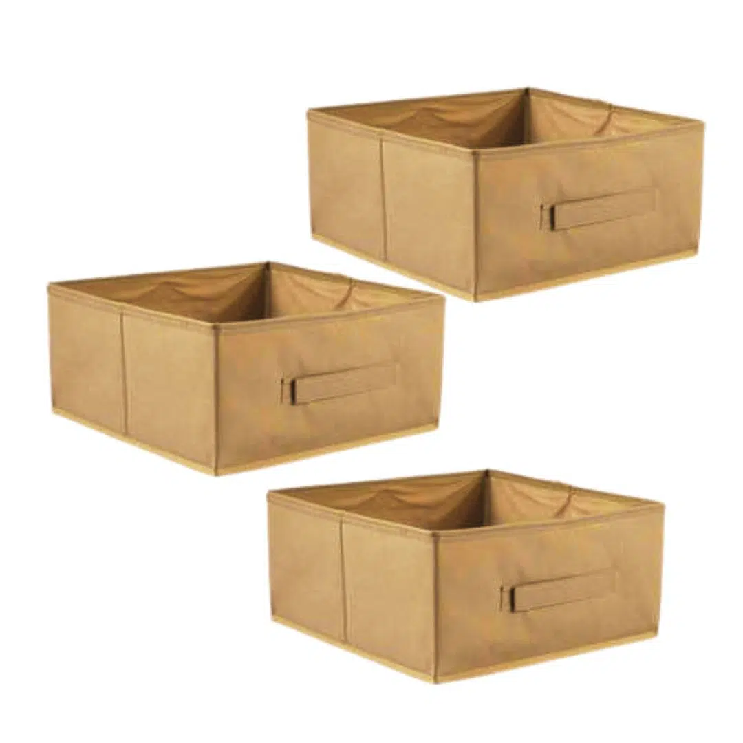 Pack 3 Box de rangement BOOKA
