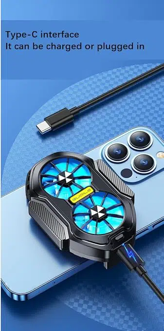 FS01 Smartphone double cooling fan