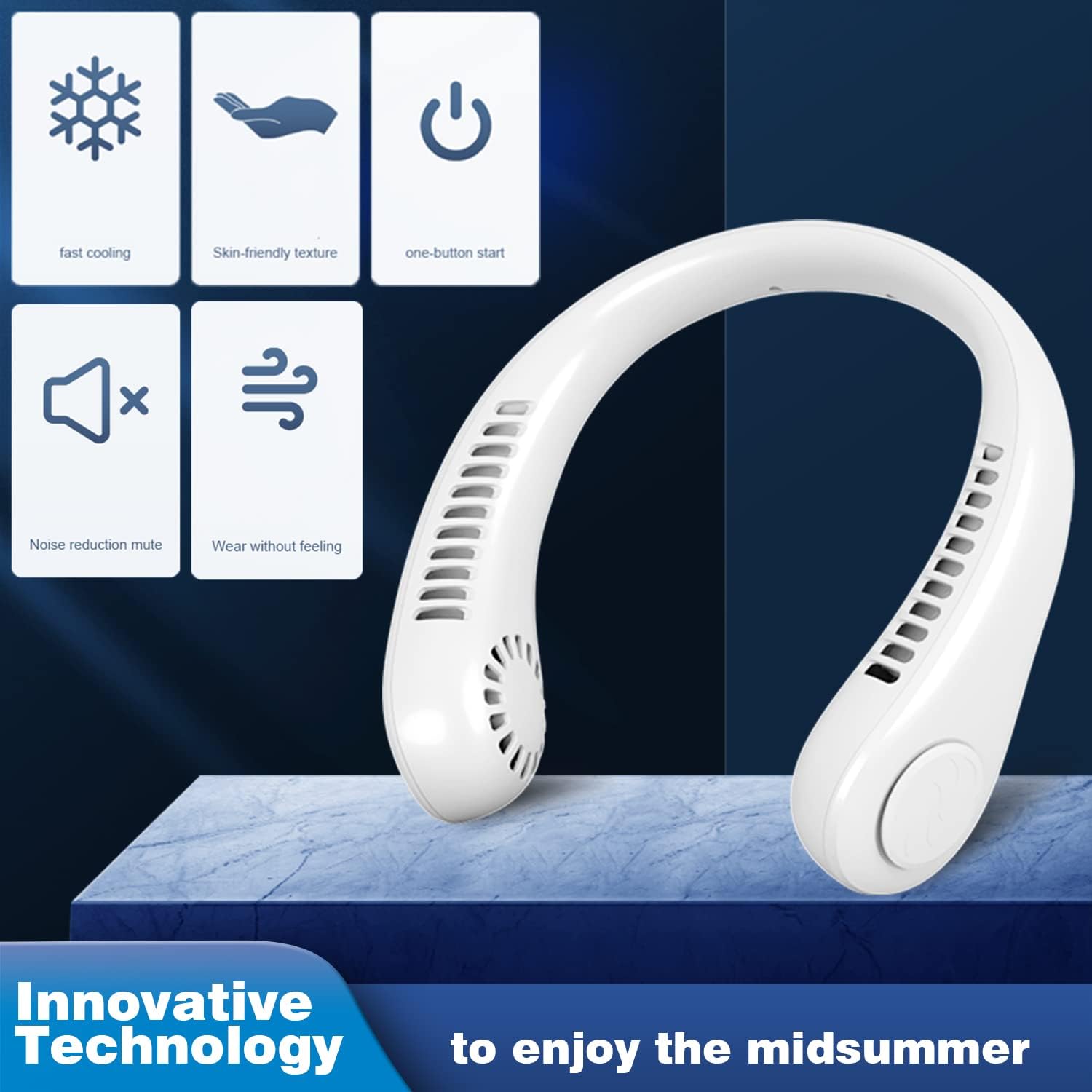 Ventilateur de cou portable مروحة الرقبة المحمولة